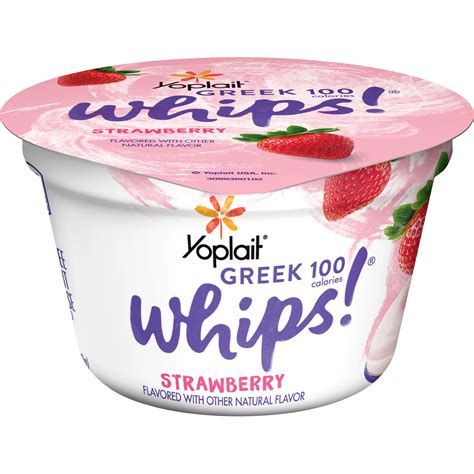 Yoplait Greek 100 Strawberry logo