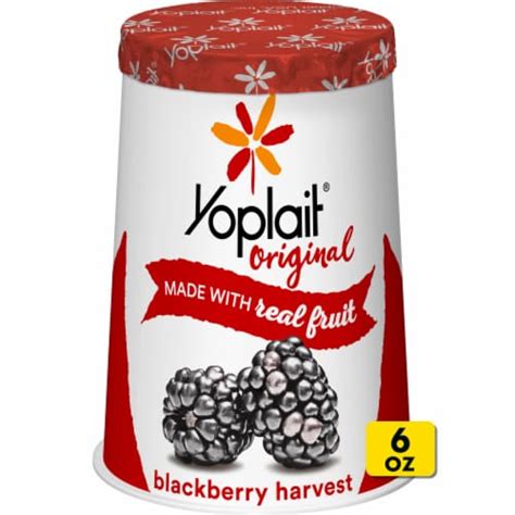 Yoplait Original Blackberry Harvest logo
