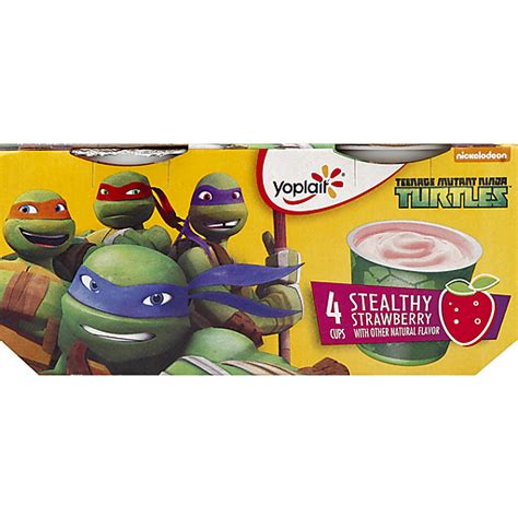 Yoplait Teenage Mutant Ninja Turtles Yogurt