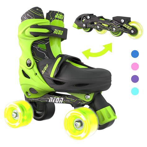 Yvolution Neon Street Rollers Skates Green