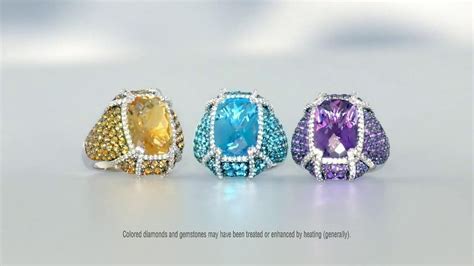 Zales Candy-Colored Diamonds tv commercials