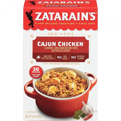 Zatarain's Cajun Chicken Flavored Rice tv commercials