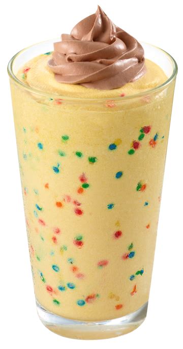 Zaxby's Birthday Cake Milkshake