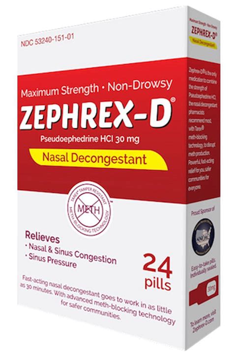 Zephrex-D Nasal Decongestant logo