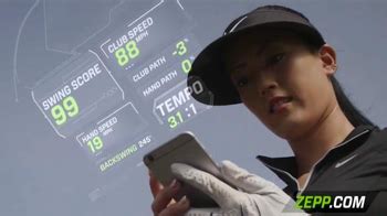 Zepp Golf 2 TV Spot, 'Golf Channel: Start Training' Featuring Michelle Wie featuring Michelle Wie