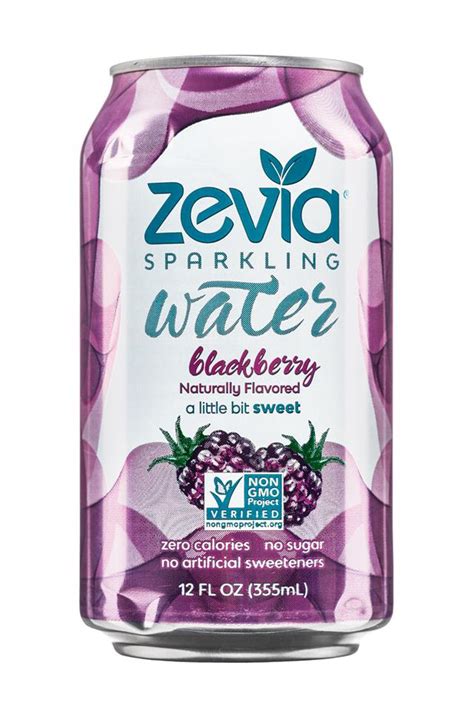 Zevia Blackberry Sparkling Water