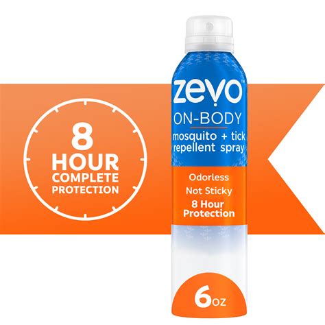 Zevo On-Body Mosquito and Tick Repellent Aerosol Spray tv commercials