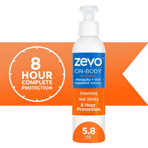 Zevo On-Body Mosquito and Tick Repellent Lotion