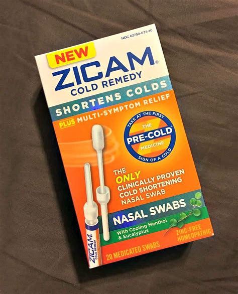 Zicam Cold Remedy Nasal Swabs logo