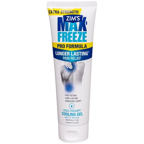 Zim's USA Max-Freeze Gel