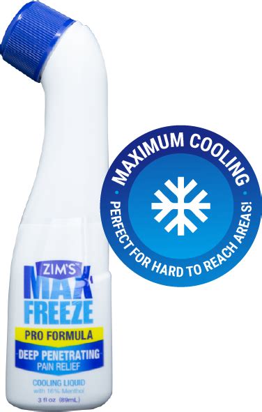 Zim's USA Max-Freeze Liquid logo