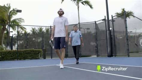 ZipRecruiter TV Spot, 'Recovery' Featuring Reilly Opelka, John Isner created for ZipRecruiter