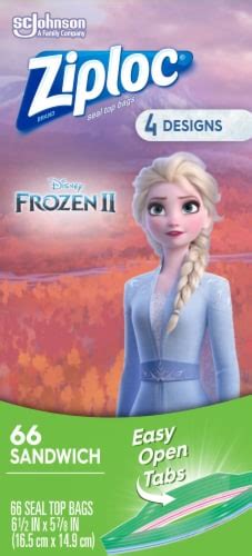 Ziploc Disney Frozen 2 Sandwich Bag logo