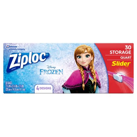 Ziploc Disney Frozen 2 Slider Storage Bag tv commercials