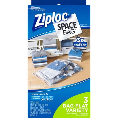 Ziploc Space Bag Combo