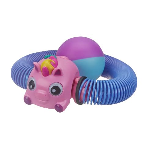 Zoops Electronic Twisting Zooming Climbing Toy Rainbow Unicorn Pet Toy logo