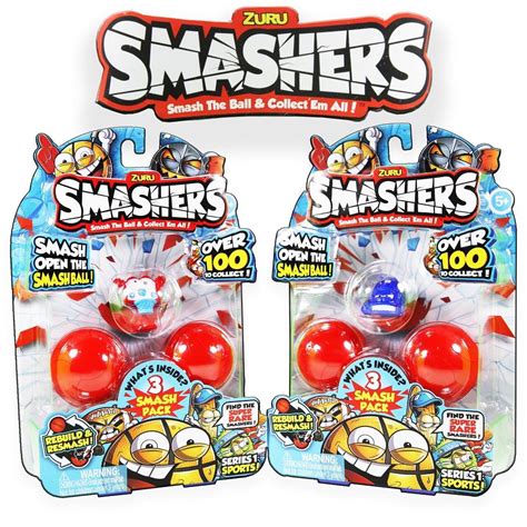 Zuru Smashers Series 1 Basketball 3-Pack logo