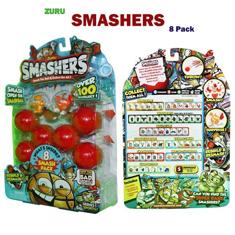 Zuru Smashers Series 1 Basketball 8-Pack