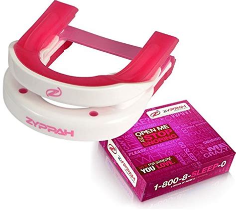 Zyppah Pink Hybrid Oral Appliance