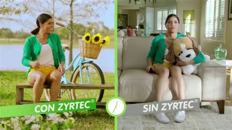 Zyrtec TV commercial - Primavera con Francisca Lachapel