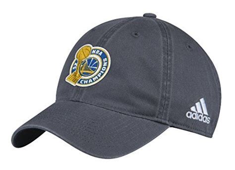 adidas 2017 NBA Finals Champions Locker Room Unstructured Adjustable Hat logo