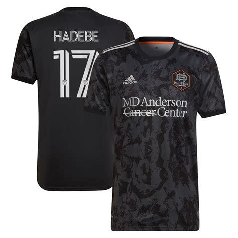 adidas 2022 Mens Black Houston Dynamo FC The Bayou City Replica Blank Jersey tv commercials