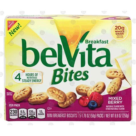 belVita Bites Mixed Berry logo