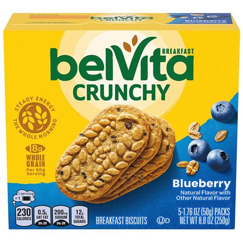 belVita Breakfast Biscuit Blueberry logo