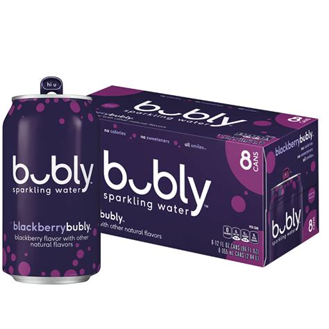 bubly Blackberry logo