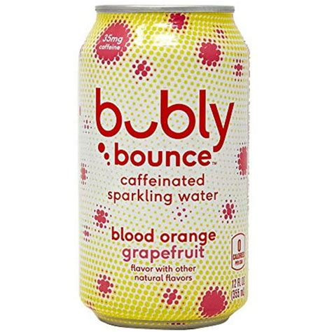 bubly Bounce Blood Orange Grapefruit logo