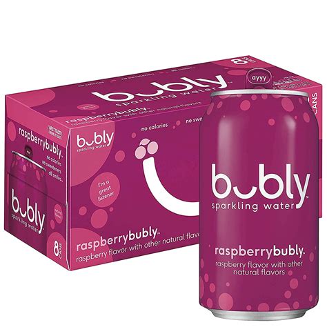 bubly Raspberry logo