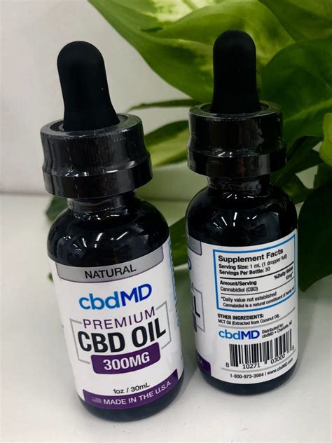 cbdMD CBD Mint Oil Tinture 300 mg logo