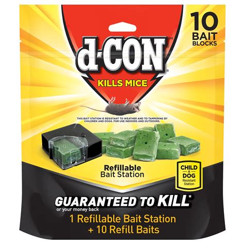 d-CON Refillable Bait Station logo