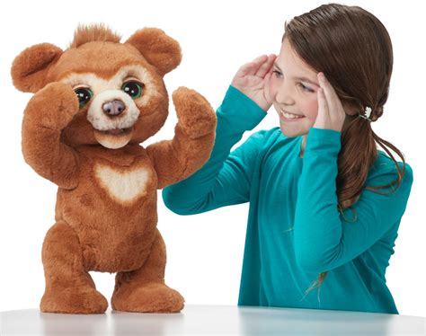 furReal Friends Cubby, the Curious Bear Interactive Plush Toy logo