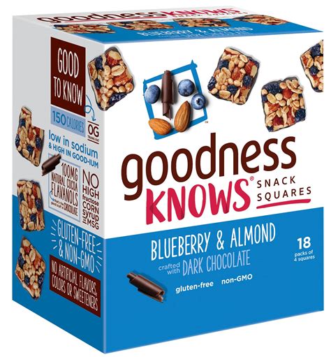 goodnessKNOWS Blueberry, Almond, Dark Chocolate tv commercials
