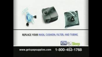 iONMySleep CPAP Replacement tv commercials