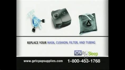 iONMySleep TV Commercial For CPAP Replacement