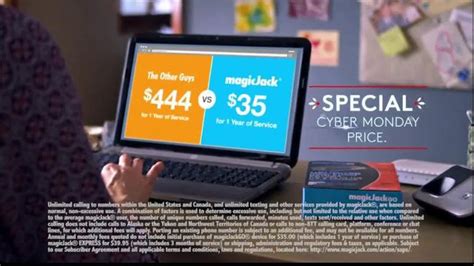 magicJack Cyber Monday TV Spot, 'Holiday Surprises' created for magicJack