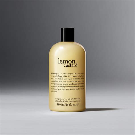 philosophy Lemon Custard Shampoo, Shower Gel and Bubble Bath