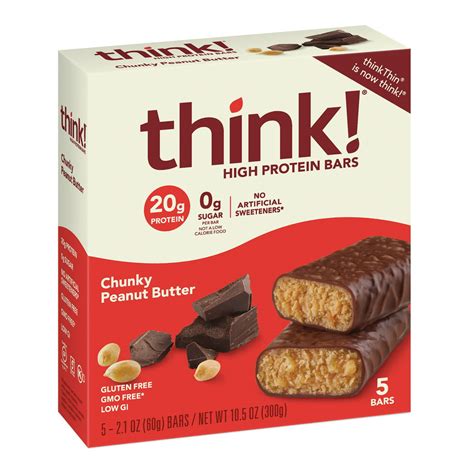 think! High Protein Bar Chunky Peanut Butter